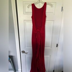 Red Envy Dress with Bow